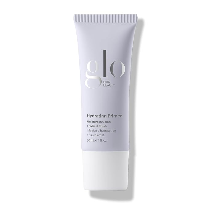 Glo Skin Beauty Hydrating Primer with Hyaluronic Acid - Replenish Moisture and Plump Skin for Smoother Makeup Application, for Dry + Dehydrated Skin, Dewy Finish-Velvo Beauty