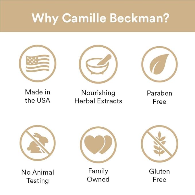 Camille Beckman Hand and Body Duet Set, Silky Body and Glycerine Hand Cream, Tuscan Honey-Velvo Beauty