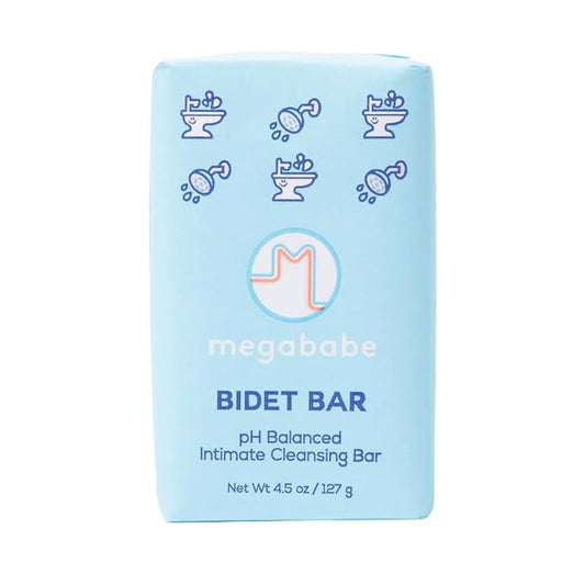 Megababe Bidet Bar | pH Balanced Cleansing Bar for the Entire Intimate Area | 4.5 oz-Velvo Beauty