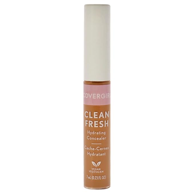 COVERGIRL Clean Fresh Hydrating Concealer, Rich Deep, 0.23 Fl Oz-Velvo Beauty