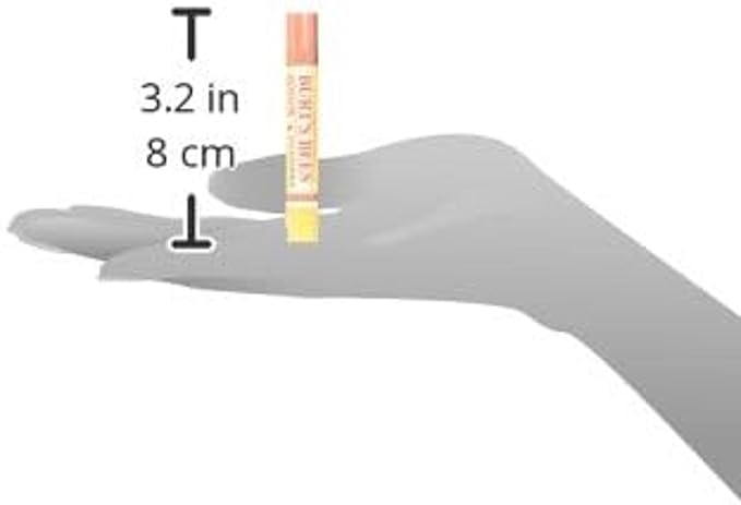 Burt's Bees Shimmer Lip Tint Set, Tinted Lip Balm Stick, Moisturizing for All Day Hydration with Natural Origin Glowy Pigmented Finish & Buildable Color, Caramel (4-Pack)-Velvo Beauty