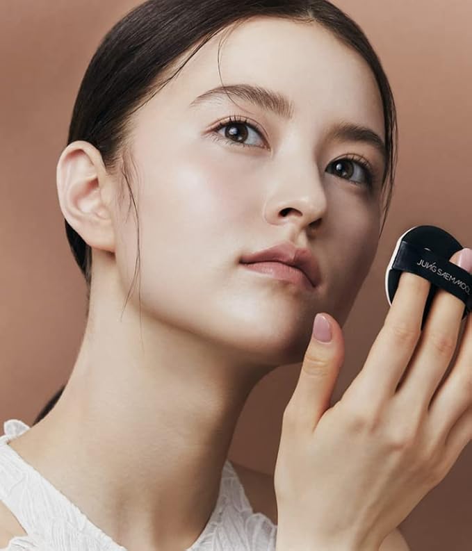 [JUNGSAEMMOOL OFFICIAL] Skin Nuder Cover Layer Cushion 23 (Medium) | Refill Included | Delicate Cover | All-day Lasting | Makeup Artist Brand-Velvo Beauty
