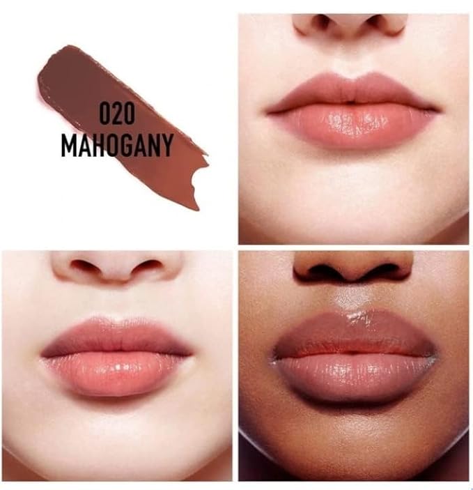 Dior Addict Lip Glow - 020 Mahogany by Christian Dior for Women - 0.11 oz Lip Balm-Velvo Beauty