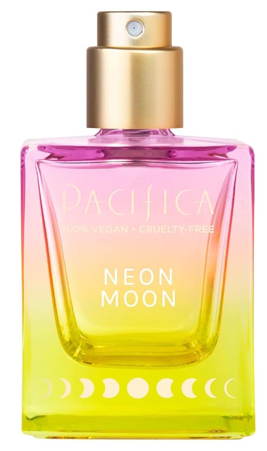 Pacifica Beauty Neon Moon Spray Perfume - Energetic Sandalwood Jasmine Smoky Cardamon - Clean Vegan Eau de Toilette, 1 fl oz-Velvo Beauty