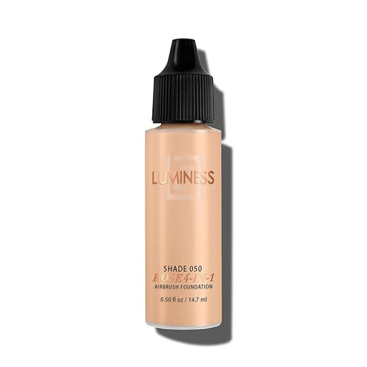 LUMINESS Rose 4-in-1 Airbrush Foundation - Shade 050, 0.50 oz-Velvo Beauty