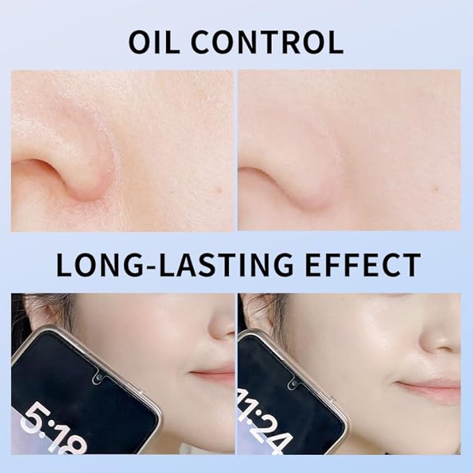 Oil Control Face Pressed Powder, Matte and Smooth Translucent Powder Setting Powder Makeup, Waterproof Long Lasting Finishing Face Powder, Cruelty-free(#02 NATURAL BEIGE)-Velvo Beauty