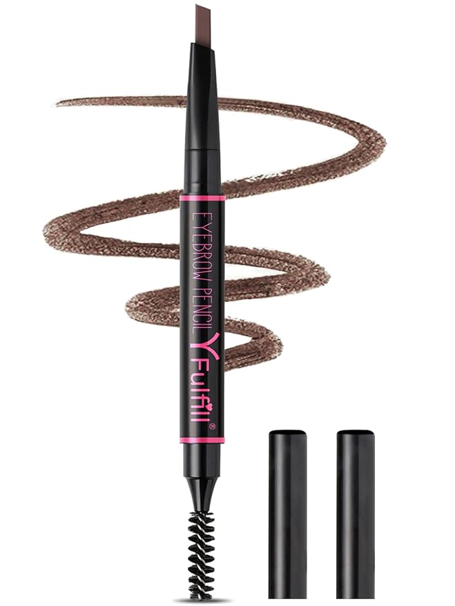 Eyebrow Pencils for Women - Waterproof, Dark Brown-Velvo Beauty