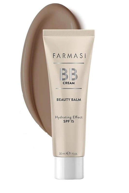 FARMASi Make Up BB Cream Beauty Balm, Full-Coverage Foundation, Concealer, Moisturizer BB Cream for All Skin Types, 1 fl. oz. / 30 ml (Deep)-Velvo Beauty