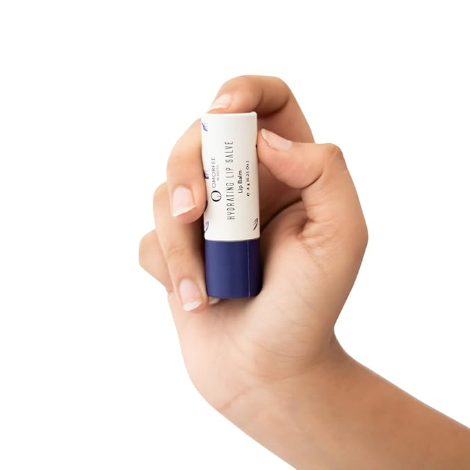 OMORFEE 100% Organic Hydrating LipStick, Lip Stick for Dry Lips, Lip Stick for Chapped Lips, Lip Butter for Nourishing Lips, Lip Stick for Cracked Lips, Moisturize & Softens Very Dry Lips- 6 g/0.21 Oz-Velvo Beauty