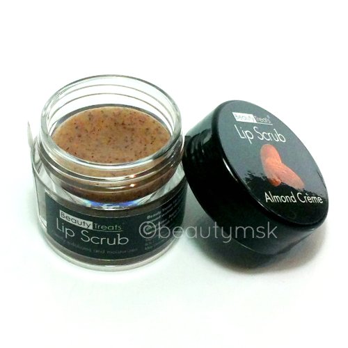 4pc Beauty Treats Lip Scrub with Almond Creme Wild Apple Vanilla Bean Dark Cherry All 4 Full Set-Velvo Beauty