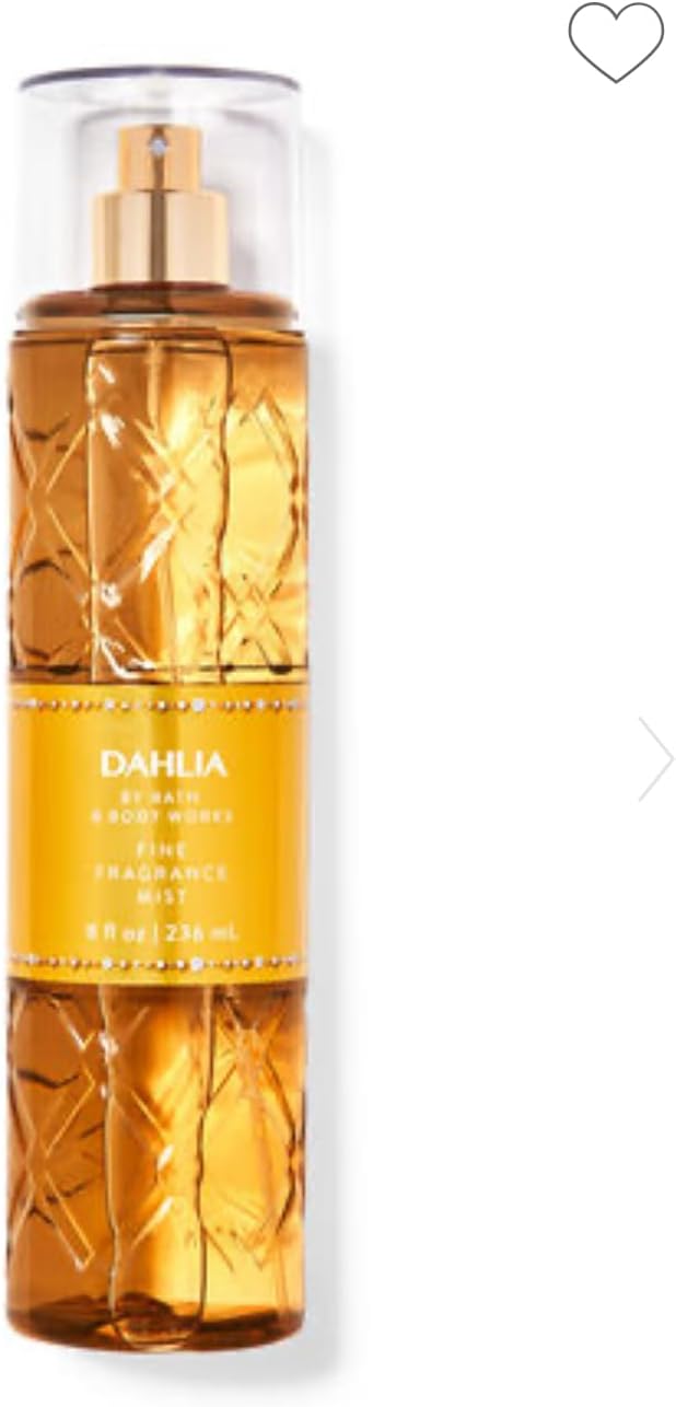 Bath & Body Works - 3 Piece Bundle - Spray - Body Cream - Shower Gel - Full Size and Gift Bag HELLO GORGEOUS (Dahlia)-Velvo Beauty