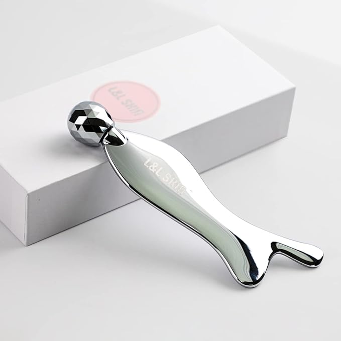Gua sha Tool, Gua Sha Facial Tools by L&L SKIN, Face Roller Guasha for Skincare-Velvo Beauty