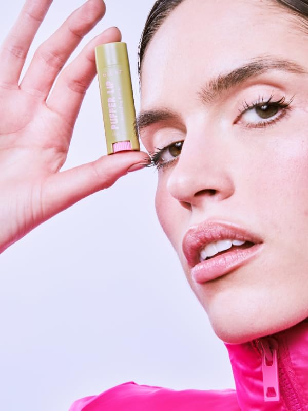 Puffer Lip Hydrating Butter Balm for Dry and Dehydrated Lips | Plant-Based, Free of Petrolatum, Beeswax, Lanolin-Velvo Beauty