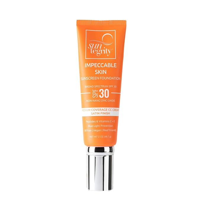 Suntegrity Impeccable Skin - Tinted Sunscreen, Broad Spectrum SPF 30 (Ivory) - 2 oz-Velvo Beauty