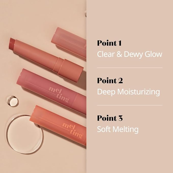 ETUDE Ginger Sugar Melting Balm Stick 02 Soft Mauve | Tinted Moisturizing Lip balm | Natural Ingredients Hydrate Ginger, Sugar, Shea Butter Moisturizing Relaxing Effect | K-Beauty-Velvo Beauty
