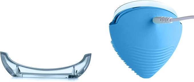 Pop Sonic Strawberry 3 in 1 Skin Exfoliating Cleanser Clean Massage Exfoliate (Blue)-Velvo Beauty