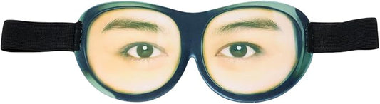 Honbay 3D Funny Eyeshade Soft Sleep Eye Mask with Adjustable Head Strap for Travel, Game, Party, Rest, Sleeping (Girl)-Velvo Beauty