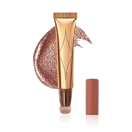 Highlighter Beauty Wand, Face Concealer Contouring With Halo Glow Liquid Filter Long Lasting & Smooth Matte Finish Liquid Illuminator Makeup Stick (05 Bronze Gold)-Velvo Beauty