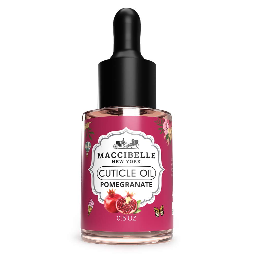 Maccibelle Cuticle Oil Pomegranate and Fig 0.5 oz Heals Dry Cracked Cuticles-Velvo Beauty