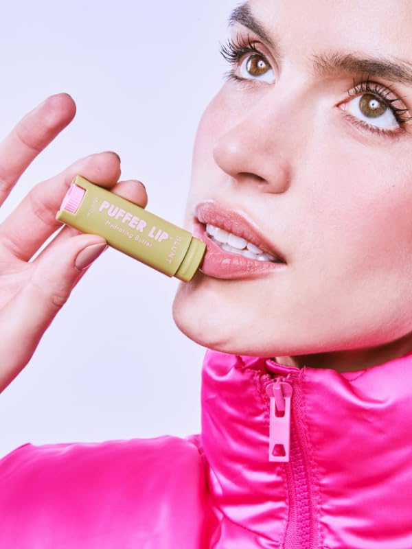 Puffer Lip Hydrating Butter Balm for Dry and Dehydrated Lips | Plant-Based, Free of Petrolatum, Beeswax, Lanolin-Velvo Beauty