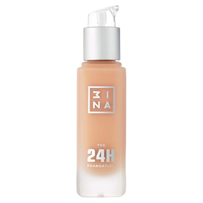 3INA The 24H Foundation 609-24H Light Pink Cream, 1.01 Oz - Medium To High Buildable Coverage, Smooth Matte Finish, Cruelty Free, Vegan, Waterproof-Velvo Beauty