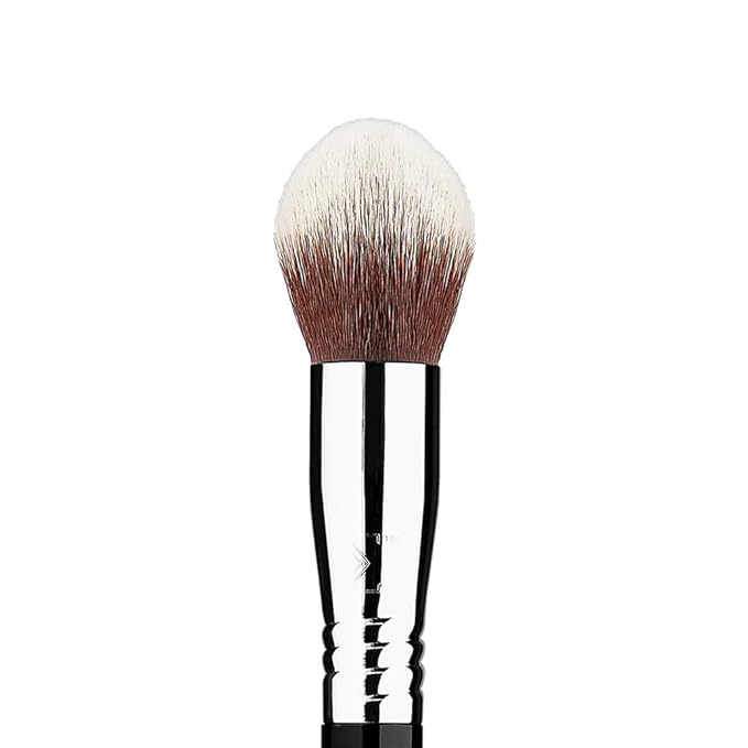Sigma Beauty F79 Concealer Blend Kabuki Brush – Tapered Concealer Brush for Stippling Any Color-Correcting or Concealing Formula, Use Professional Makeup Brush with Liquid, Cream, or Powder Products-Velvo Beauty