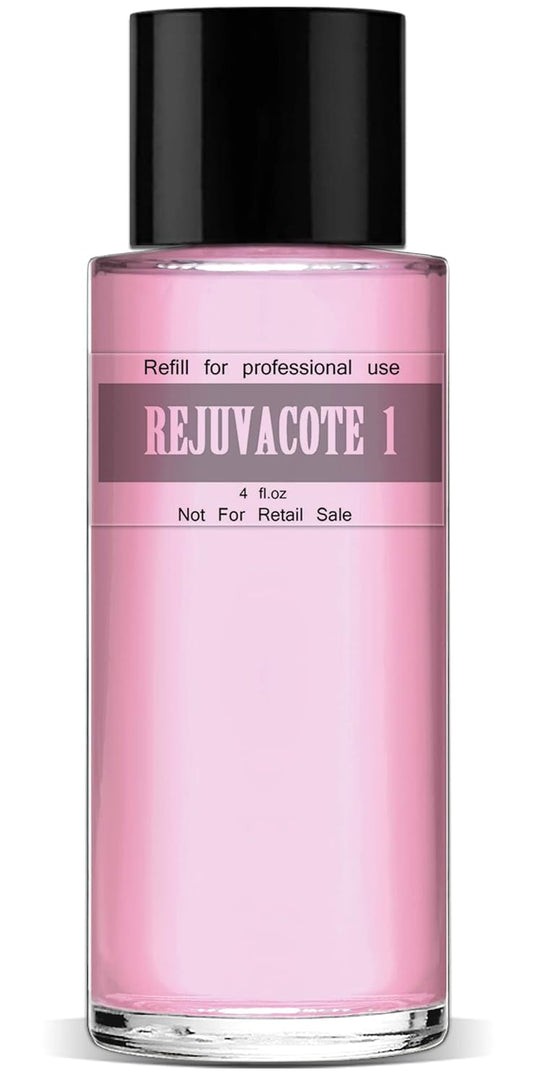 duri Rejuvacote 1 Nail Growth System - Original Maximum Strength Formula - Nail Strengthener and Nail Growth, 4 fl. oz. Refill Bottle Clear-Velvo Beauty