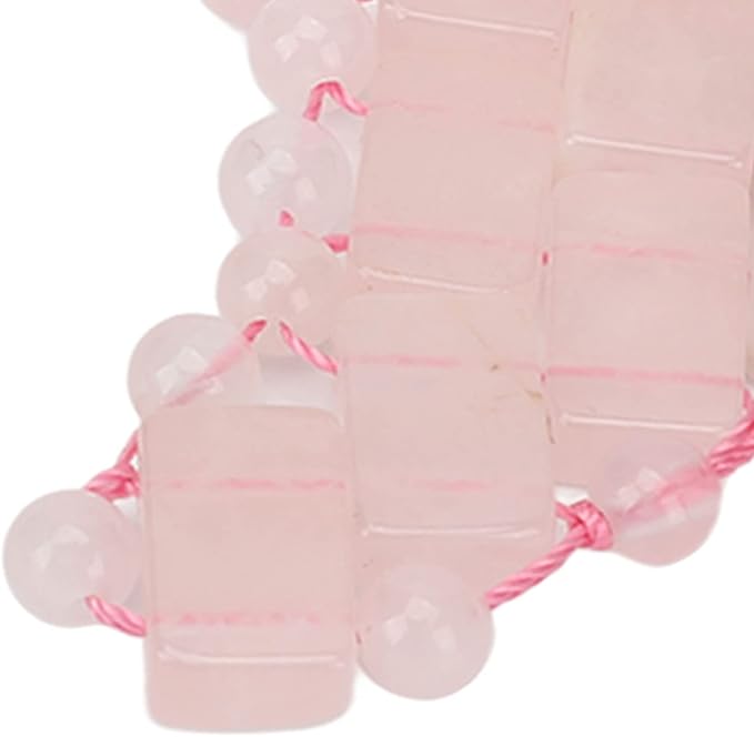 2Pcs Jade Eye Mask, Jadestone Eye Patch, Rose Quartz Anti Aging Eye Pad Sleep Eye Pad to Eliminate Wrinkles, Puffiness & Irritation (Reusable)-Velvo Beauty