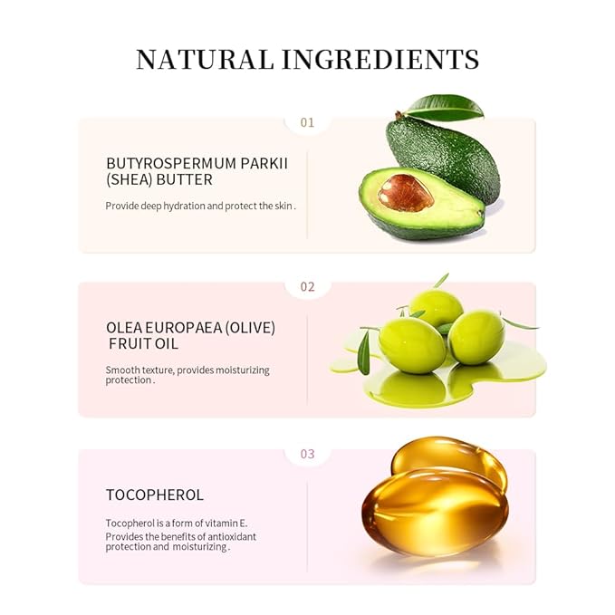 Lip Butter Balm for Dry Cracked Lips,Moisturizing and Hydrating Lip Butter Balm Set,Day and Night Hydrating Lip Mask,Nourishing Lip Care 100% Vegan… (135# Vanilla+Brown Sugar+Cherry)-Velvo Beauty