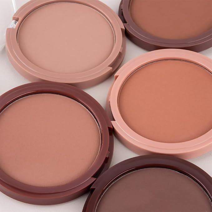 Natural Matte Light Brown Cream Contour Palette – Lightweight, Blendable Monochrome Powder, Base for All Skin Tones, Face Makeup for Women & Men, Vegan & Cruelty-Free, Paleta de Contorno en Crema Mate-Velvo Beauty