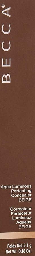 Becca Aqua Luminous Perfecting Concealer, Beige, 0.18 Ounce-Velvo Beauty