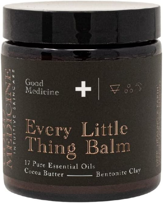 Good Medicine Beauty Lab Every Little Thing Balm - Healing & Hydrating Balm for Dry, Cracked Skin - Skincare for Women and Men (4 oz)-Velvo Beauty
