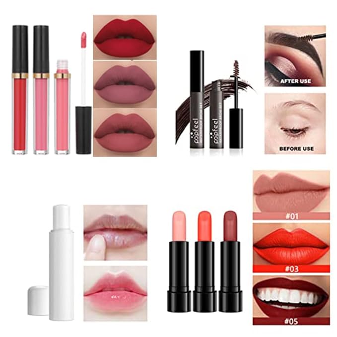 All in One Makeup Kit Makeup Kit for Women Full Kit Multipurpose Makeup Kit-Makeup Brush Set,Eyeshadow Palette,Lip Gloss Set, Makeup Bag,Eyebrow Pencil,Mascara and Face Makeup-Velvo Beauty