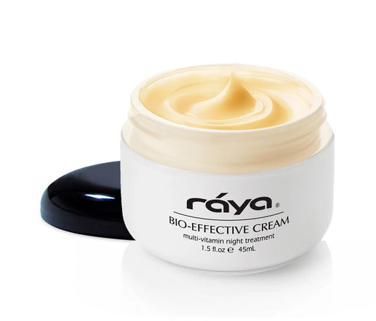Raya SPA Bio-Effective Night Cream | Deep Recovery Anti-Aging Facial Moisturizer | Firming & Wrinkle Repair | Overnight Face Care for Tone Reviving & Beauty Sleep | Non-Oily Renewing Cream-Velvo Beauty