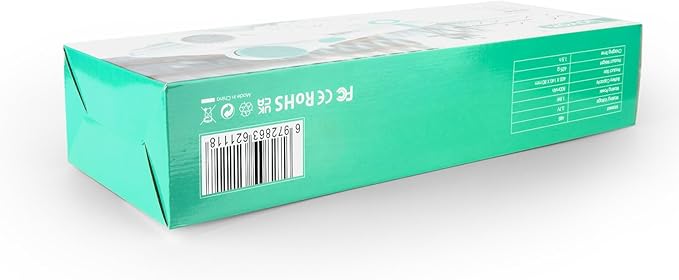 VOYOR Electric Body Brush Back Scrubber for Shower Rechargeable Exfoliating Bath Brush Powered Shower Brush with Non-Slip Long Handle Deep Cleansing, Exfoliation, Massaging Spin Brush BC100 (Pink)-Velvo Beauty