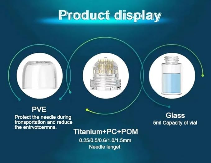 Hydra Needle 20 Titanium Serum Applicator Tools Reusable-Velvo Beauty