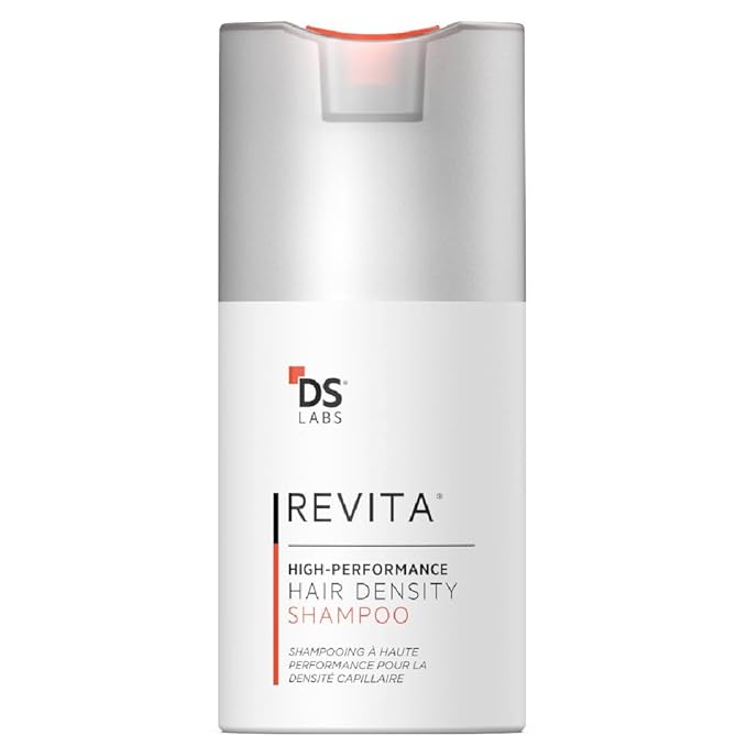 DS Labs Revita Shampoo Travel Size – High-Performance Hair Density Shampoo, Volumizing & Thickening, Fuller, Healthier-Looking Hair, Sulfate & Silicone Free, For Men & Women, 100mL-Velvo Beauty