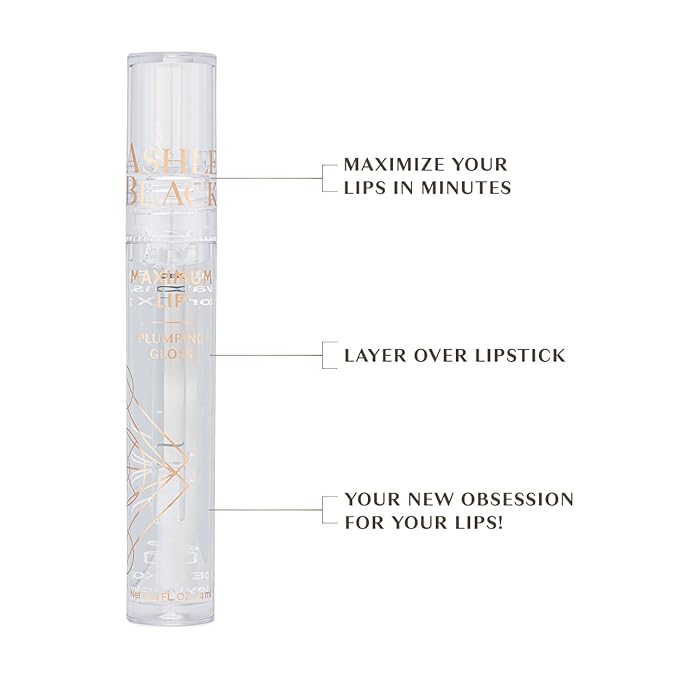 Maximum Lip Plump by Ashley Black - Plump and Hydrate Lips Instantly-Velvo Beauty