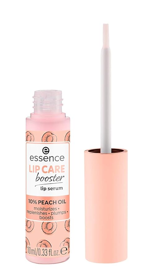 essence | Lip Care Booster Lip Serum | Moisturizing, Transparent Lip Balm with Peach Oil | Vegan & Cruelty Free-Velvo Beauty