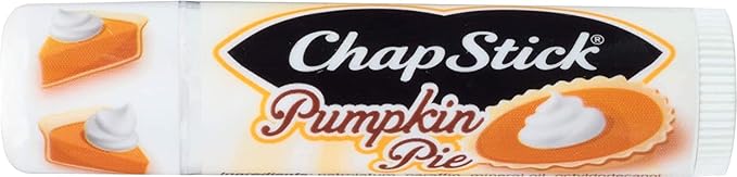 ChapStick Holiday Collection - Candy Cane, Pumpkin Pie & Sugar Cookie Flavors - Blister Pack of 3 Sticks 0.15 Each - Pack of 6 = 18 Sticks, Great Holiday Gift 3 Count (Pack of 6)-Velvo Beauty