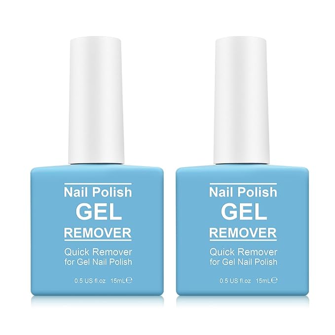 Gel Nail Polish Remover, 2Pack Nail Polish Remover Tool, Professional Remover Gels at Home, No Need Soaking or Wrapping-Velvo Beauty