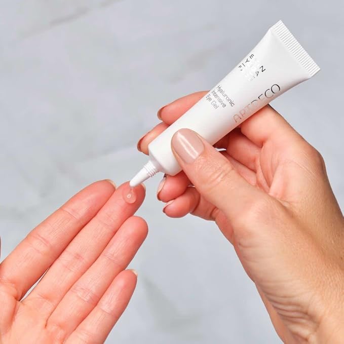 ARTDECO Hyaluronic Intensive Eye Gel - hydrating gel for eyes - reduces fine lines, wrinkles, imperfections & signs of tiredness - long-lasting effect - facial skin care products - eye cream - 0.50 Oz-Velvo Beauty