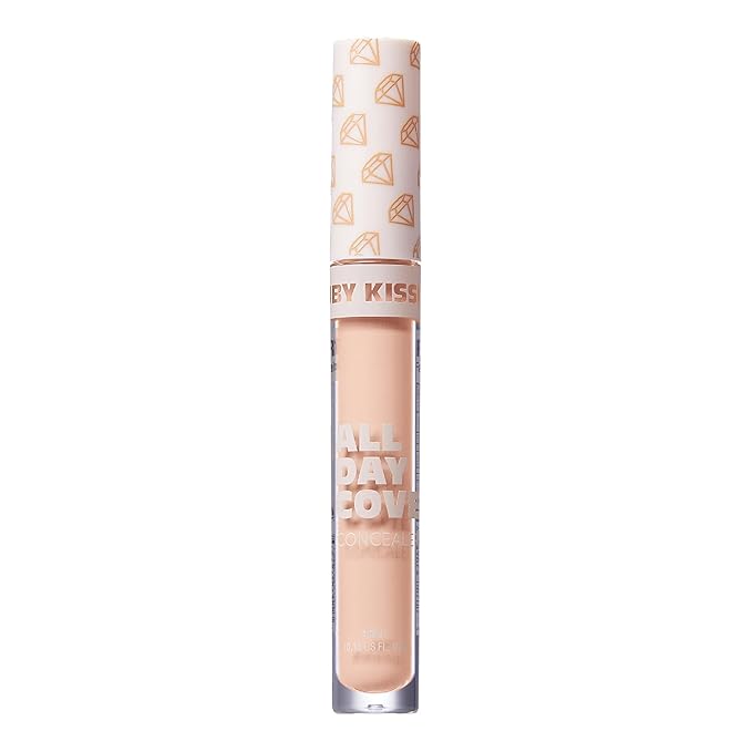Ruby Kisses All Day Concealer Lightweight Full Coverage Multi-Use Concealer 0.13 Fl Oz (Natural Ivory)-Velvo Beauty