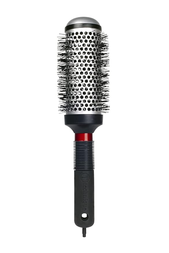 Cricket Technique Thermal Hair Brush #370 1.75” for Blow-Drying, Curling, and Styling – Heat-Retaining Barrel with Anti-Static Tourmaline Bristles, Round Thermal Brush, Ideal for All Hair Types-Velvo Beauty