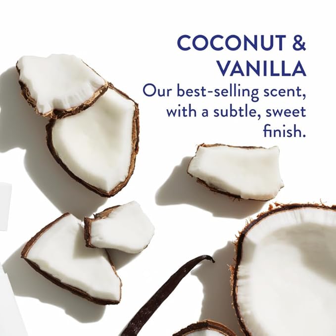 Native Body Wash Contains Naturally Derived Ingredients | For Women & Men, Sulfate, Paraben, & Dye Free Leaving Skin Soft and Hydrated | Coconut & Vanilla 18 oz - 2 Pk-Velvo Beauty