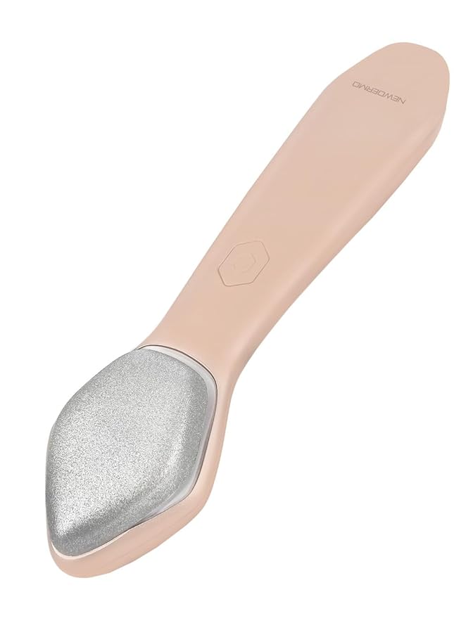 NEWDERMO Microdermabrasion Machine Pro, Large Diamond Electric Microdermabrasion Wand Tool With 3 Levels Frequency for Face Body Exfoliate Skin Care (Pink)-Velvo Beauty