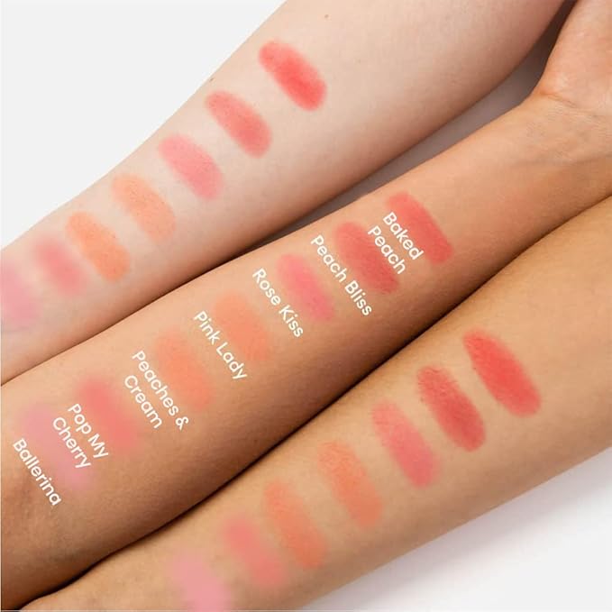 Revolution, Blusher Reloaded, Pressed Powder Face Blusher, Highly Pigmented & Long-Lasting Formula, Ballerina, 0.26 oz-Velvo Beauty