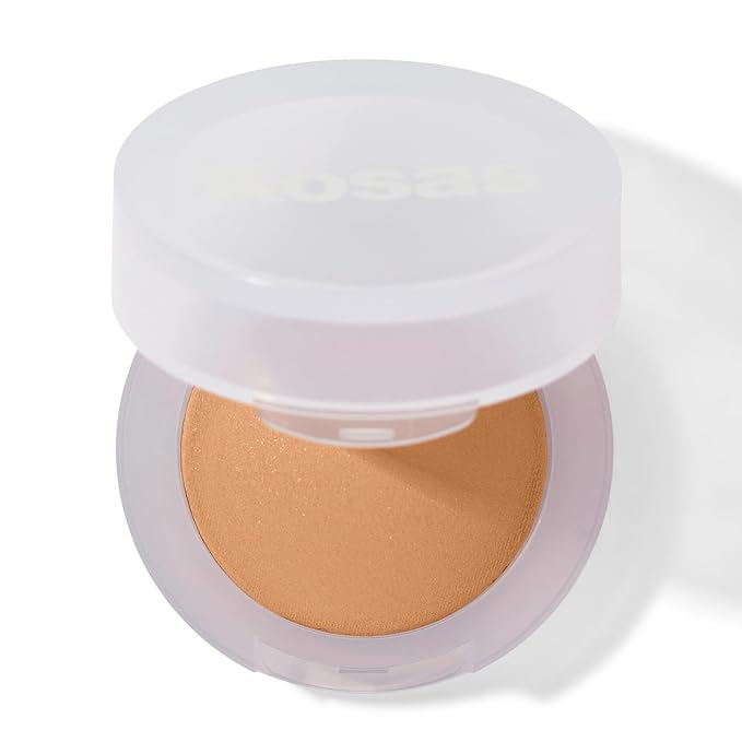 Kosas Mini Cloud Set Face Setting Powder - Smoothing Shine Control, Soft, Sheer Setting Translucent Makeup Finish, Portable & Long-Lasting (Pillowy)-Velvo Beauty