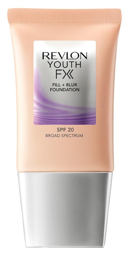 Revlon Youth Fx Fill + Blur Foundation, Ivory, 1 Fluid Ounce-Velvo Beauty