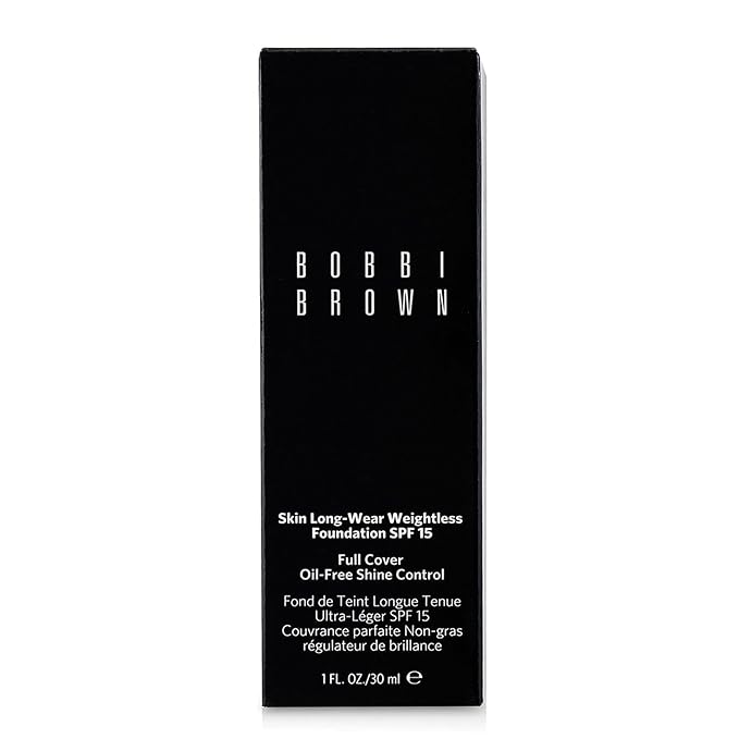 Bobbi Brown Skin Long-Wear Weightless Foundation Broad Spectrum SPF 15 - Natural Tan (4.25) - 1 fl oz/30 ml-Velvo Beauty